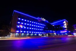 Main Building's Night View