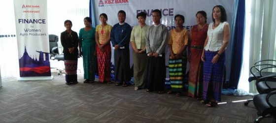 Press Launch of KBZ ActionAid Partnership: Improving Access to Finance for Woman Farmers